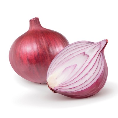 Organic red onions