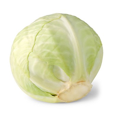 Organic white cabbage