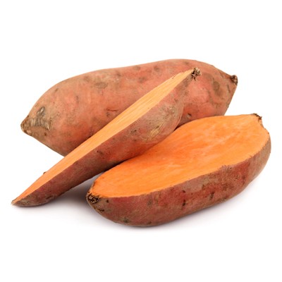 Organic sweet potatoes