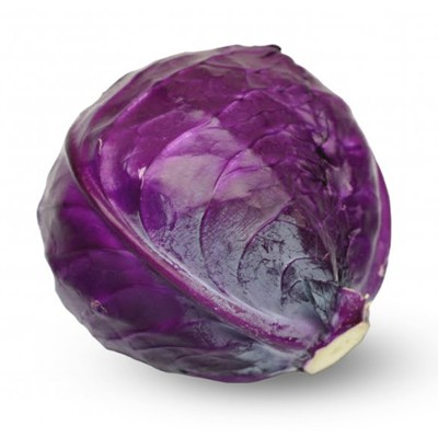 Organic red cabbage